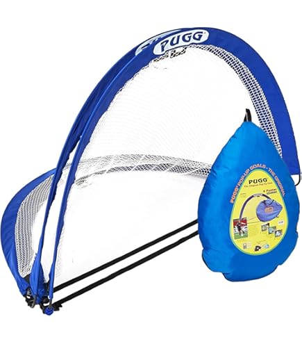 Amazon | PUGG 6フィート ポップアップサッカーゴール、ポータブル