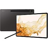 Galaxy Tab S8+ タブレット,128GB+MicroSD(最大1TB),12.4インチ/120Hz/画面内指紋認証 有機ELディスプレイ,10,090mAh,S Pen同梱,グラファイト