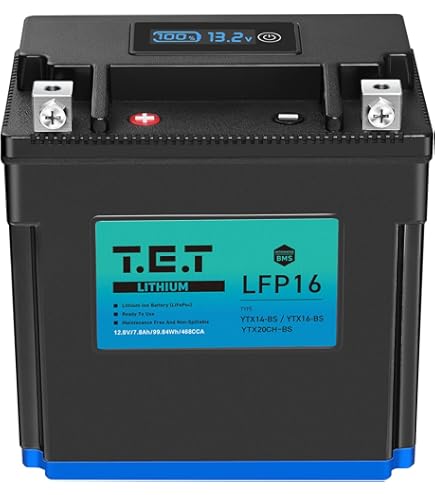 Amazon | パーフェクトパワー LFPR20L-BS バイク用 LiFePO4 リン