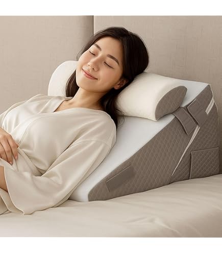 Amazon｜【3WAY多功能】三角クッション 高反発メモリーフォーム