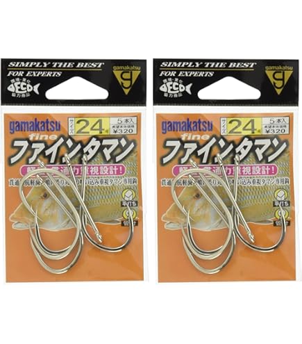 Amazon | がまかつ タマン スペシャル 管付 NSB（10袋） (16号