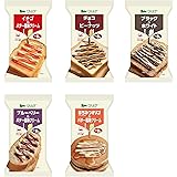 アヲハタ ヴェルデ ジャム ディスペンパック (大) アソートセット (イチゴ&バター風味クリーム1個、ブルーベリー&バター風味クリーム1個、はちみつオリゴ&バター風味クリーム1個、チョコ&ピーナッツ1個、ブラック&ホワイト1個) 【セット買い】