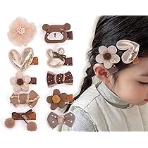 ꫛꫀꪝ【海苔むすびのりたま】ベビーヘアクリップ　キッズヘアクリップ　ヘアピン Amazon.co.jp: Shomty 5点セット 赤ちゃん ベビー ヘアクリップ