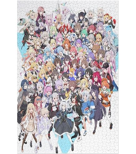 Amazon | VTUBER ホロライブ64 ジグソーパズル パターン
