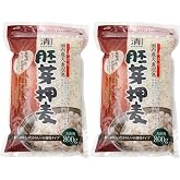 西田精麦 胚芽押麦 800g 国内産 大麦 (× 2)