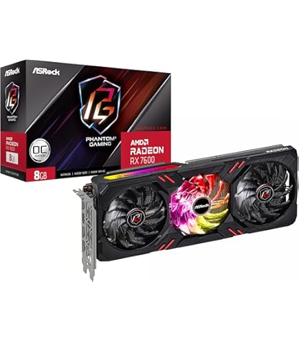 Amazon | ASRock グラフィックボード RX 6600 XT CLP 8GO AMD Radeon