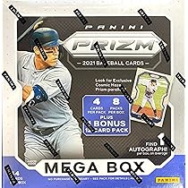 Amazon.co.jp: MLB 2021 Panini Prizm Baseball Mega Box (Cosmic Haze ...