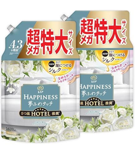 Amazon | レ ノア ハピネス 夢ふわタッチ 柔軟剤 ホワイトティー