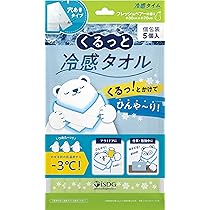 Amazon｜冷感タイム くるっと冷感タオル フレッシュペアーの香り