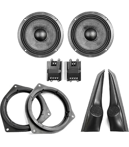 50系エスティマ！KICKERFドアスピーカー＆ツイターセット Amazon.co.jp: スピーカー エスティマ 50系 車種専用 120w ツイーター