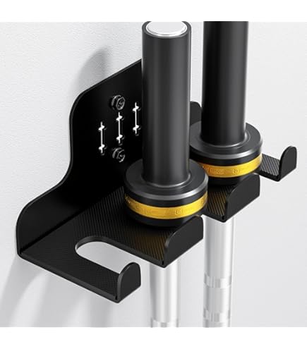 Amazon.co.jp: EVERYMATE 縦型バーベルホルダー:回転式バーベル