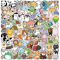 動物キャラクター ステッカー 9種類セットそつぬるふょ購入 Amazon.co