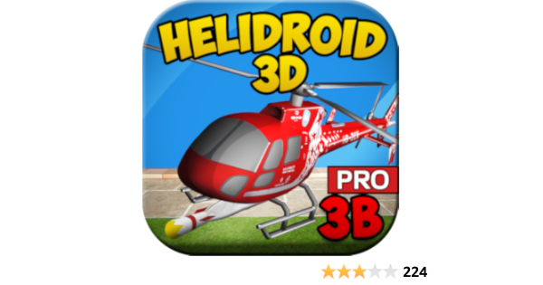 Amazon Co Jp Helidroid 3b Pro 3d Rc ヘリコプター