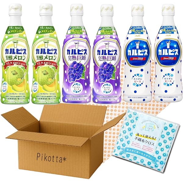 Amazon.co.jp: 【6本】アサヒ飲料 カルピス トロピカルパイン 470ml