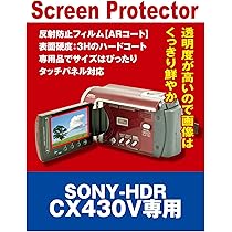 SONY HDR-CX430V ビデオカメラ　レンズプロテクター付 Amazon | 【整備済み品】 SONY ビデオカメラ HANDYCAM CX430V