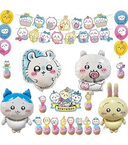 Amazon.co.jp: はたらく細胞 誕生日 飾り付け パーティー セット 漫画