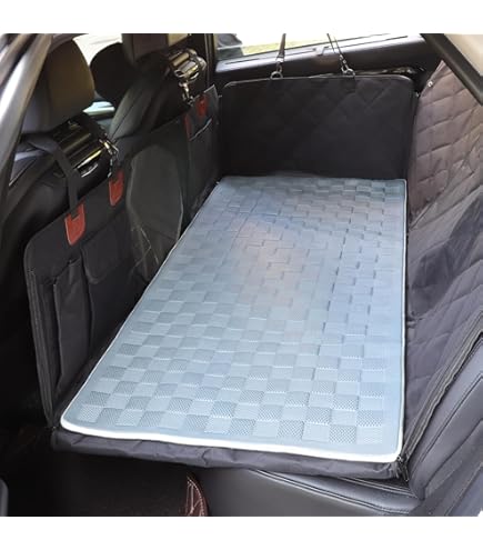 Eurhowing Backseat Pet Bed Mat, Non-Slip Dog Bed For Car, Fuzzy Dog Seat Cover For Car Back Seat, Fit For Backseat Extenders And Seat Covers (Light - View #6