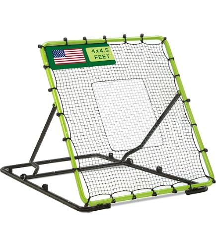 Crown Sporting Goods Multi-Sport Rebounder – 165x124,5 Cm, Mit Verstellbarem Ziel, Für Baseball, Fußball & Mehr