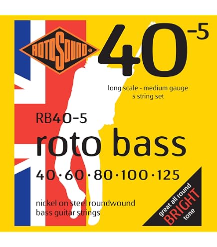 Amazon.co.jp: ROTOSOUND/ロトサウンド ROT-RB45/5 [45-130] 5弦用