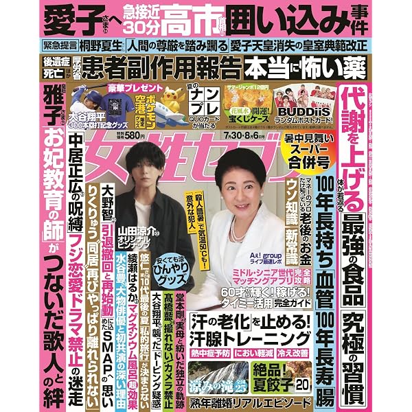 Amazon.co.jp: 女性セブン (1/22特大号) : 本