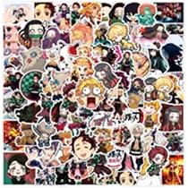 Amazon.co.jp: for 鬼滅の刃 ステッカー 50枚セット かわいいアニメ