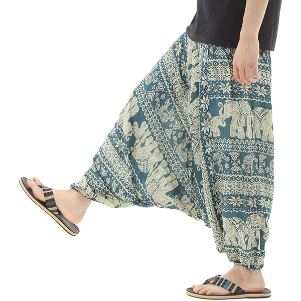 Amazon | [沖縄技研] レーヨン サルエルパンツ アラジンパンツ タイ