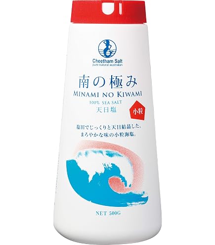Amazon.co.jp: 中粒500g 粗めの粒/天日塩/海水塩 /オーストラリア海水