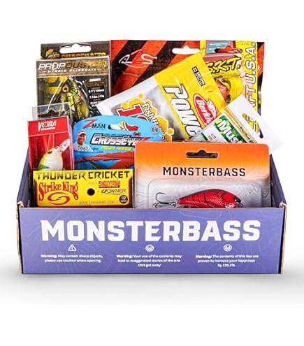 Amazon.co.jp: MONSTERBASS ミステリーフィッシングタックルボックス