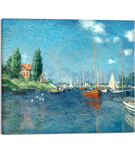 アルジャントゥイユの橋 クロード・モネ 「アルジャントゥュイの橋」リトグラフ サイン