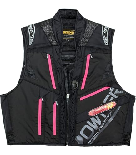 Amazon | OWNER(オーナー) ベスト 鮎渓流 ST LL ホワイト/ピンク