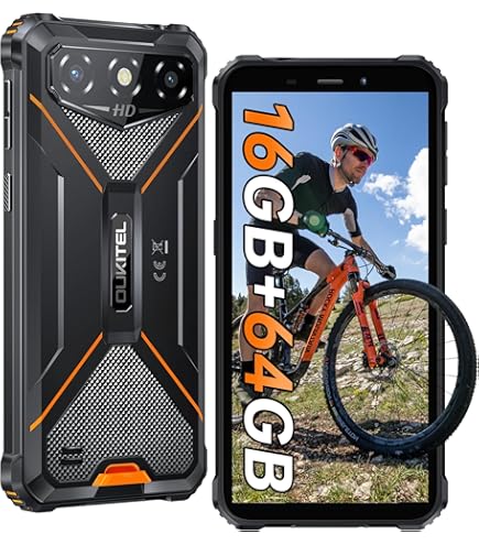 Amazon | OUKITEL G3 防水 タフネススマホ 16GB+256GB/1TB SIM