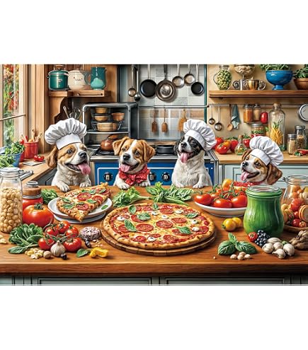 Springbok Pizza Shop Puzzle – 1000 Teile Für Erwachsene, Nostalgisches Motiv, In Den USA Hergestellt