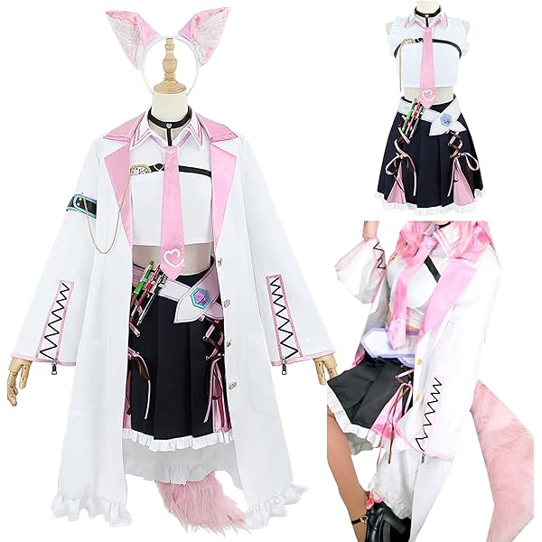 Amazon.co.jp: 博衣こより 水着コスプレ衣装 （ウィッグ 靴