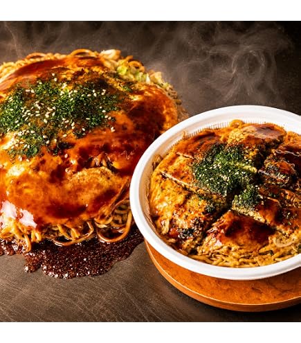 Amazon | 【鉄板将軍】広島お好み焼き 肉玉そば 大容量 450g×3枚入
