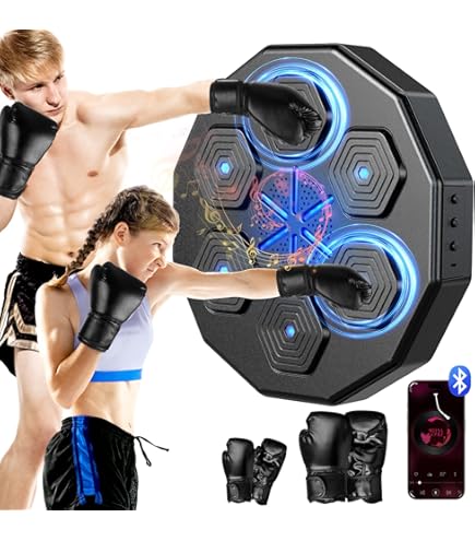 Home Boxing Trainer Music Boxing Machine For Adults - Wall Mounted ...