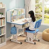 Amazon.co.jp: 学習机 勉強机 椅子 セット 70*50cm学習机セット