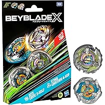 ベイコード付ベイブレードX　クロコクランチ 2-60Q 【5個セット】。 ベイブレードX クロコクランチ2-60Q VS シャークエッジ5-60GF