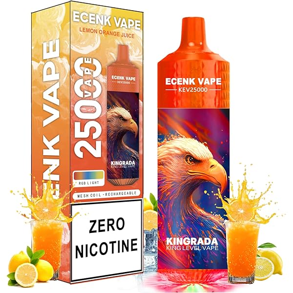 Amazon | Ecenk 電子タバコ シーシャ VAPE 15,000回吸引可能