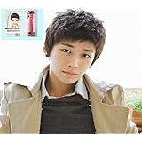 Amazon メンズ ウィッグつんつんヘアの イケメンくん 男性ショート かつら ネット コーム3点セット 標準 Wlgoアニメーション ビューティー 通販