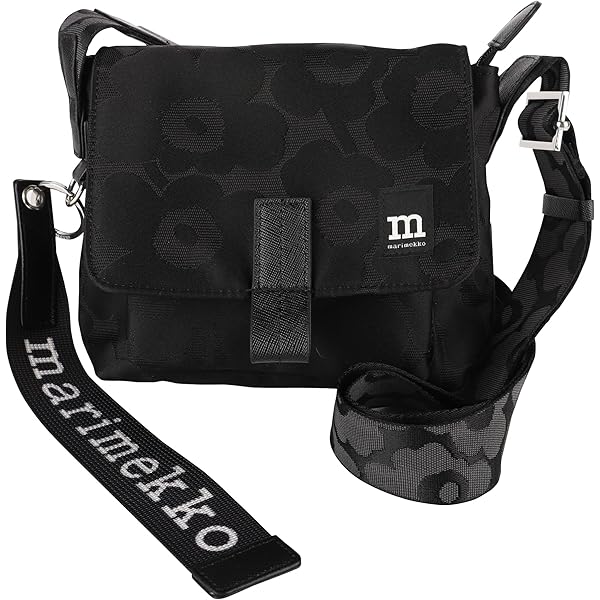 Amazon | [マリメッコ] ショルダーバッグ パル ブラック メンズ