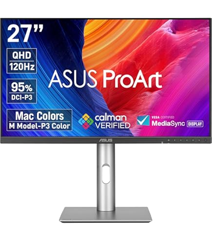 Amazon.co.jp: PA279CV-R ASUS ProArt 27型 4K高色域ディスプレイ