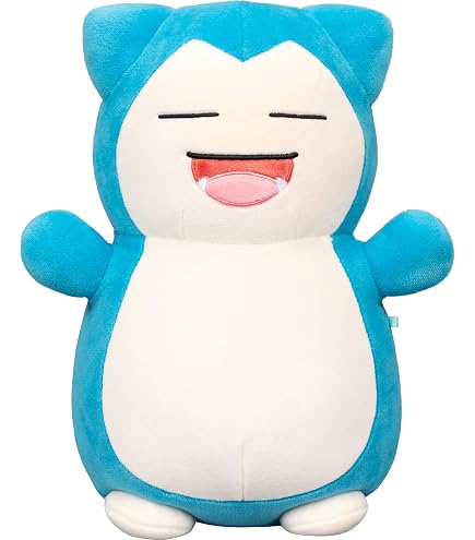 Squishmallows Pokemon 14-Inch Snorlax Plush - Add Snorlax to Your