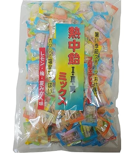 Amazon.co.jp: 井関 620g 熱中飴タブレットミックス×3袋 : 食品・飲料