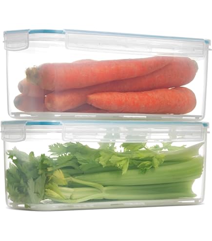 Komax Biokips Large Airtight Food Storage Containers, 81 Oz (Set Of 3) – BPA Free, Leakproof, Microwave & Dishwasher Safe, Great For Pantry Organization - View #3