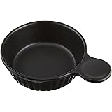 食器屋ピーアンドエス 黒 片手 グラタン アヒージョ鍋 口径15cm 直火OK 国産 美濃焼