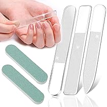 Amazon.co.jp: 【2025年プロ推薦・おトク5本】爪磨き 爪やすり ガラス