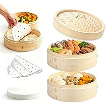 Amazon | MOLADE せいろ蒸し器 手作り竹せいろ 天然竹せいろセット
