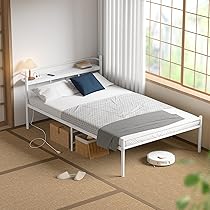 [神奈川格安配送] 組立無料 セミダブル ベッドフレーム コンセント2個口 ベッド セミダブル TRUCK すのこ コンセント付 高さ調整 （ 開梱
