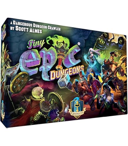 Amazon | Gamelyn Games Tiny Epic Dungeons Kickstarter デラックス