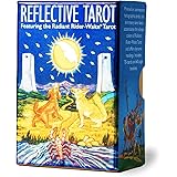 タロットカード 78枚 ウェイト版 タロット占い 【 リフレクティブ タロット Reflective Tarot Featuring the Radiant Rider-Waite Tarot 】日本語解説書付き [正規品]